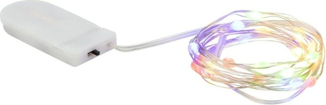 Гирлянда Neon-Night РОСА с крупными каплями 2 м, 20 LED цвет свечения мультиколор [302-009]