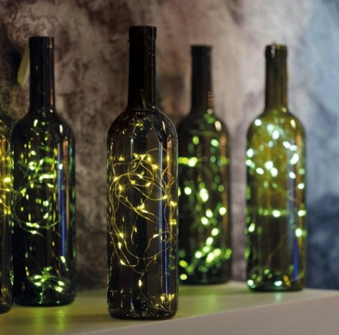 Гирлянда Neon-Night РОСА с пробкой 2 м, 20 LED теплое белое свечение [302-026]