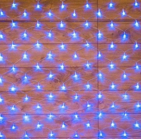 Гирлянда Neon-Night СЕТЬ 1,8х1,5м 180 LED синий [215-133]