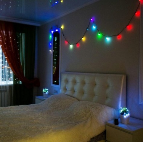 Гирлянда Neon-Night Шарики d 15мм 5 м 30 LED RGB [303-539]