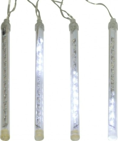 Гирлянда Neon-Night Тающие сосульки 4штх20см, шаг 50 см LED белые [256-317-6]