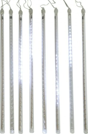 Гирлянда Neon-Night Тающие сосульки 8штх50см, шаг 50 см LED белые [256-313-6]