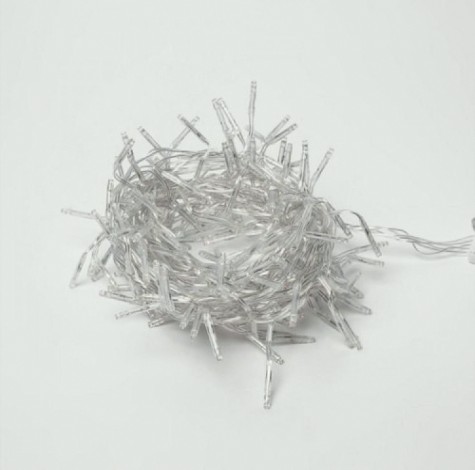 Гирлянда Neon-Night ТВИНКЛ 15м темно-зеленый ПВХ, 120 LED белый [303-055]