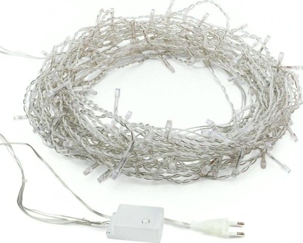 Гирлянда Neon-Night ТВИНКЛ 4м прозрачный ПВХ, 25 LED белый [303-165]
