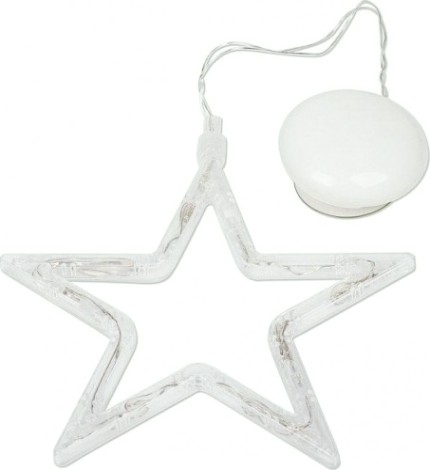 Гирлянда Neon-Night "Звездочка" на присоске с подвесом [501-011]