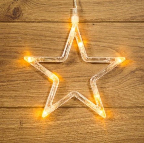 Гирлянда Neon-Night "Звездочка" на присоске с подвесом [501-011]