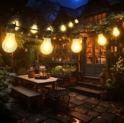 Гирлянда REXANT 602-2421 садовая Канэри, 10 м, коллекция Лондон Гирлянда REXANT 602-2421 садовая Канэри, 10 м, коллекция Лондон