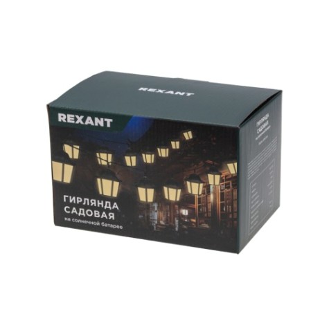 Гирлянда REXANT 602-2430 садовая Дэнлонг, коллекция Пекин Гирлянда REXANT 602-2430 садовая Дэнлонг, коллекция Пекин