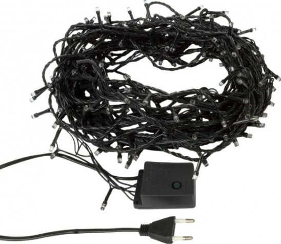 Гирлянда светодиодная Neon-Night 200 LED белые 20 м, с контролле [303-106]