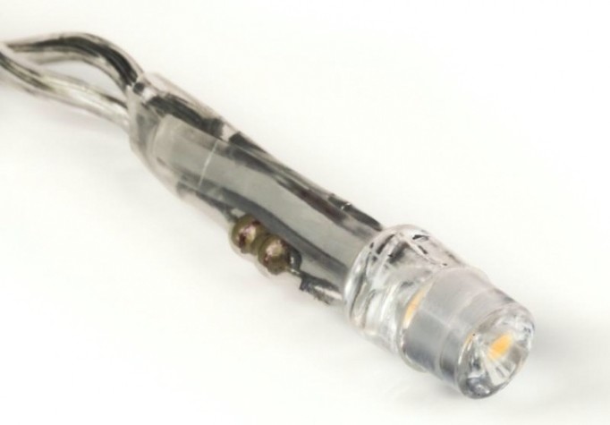 Гирлянда светодиодная Neon-Night Бахрома 3х0,8 м 200 LED, теплые белый, прозрачный ПВХ [255-066]