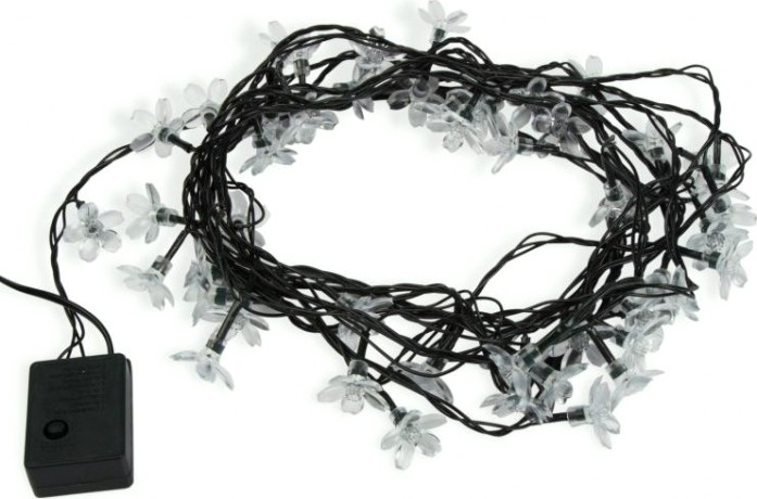 Гирлянда светодиодная Neon-Night Цветы Сакуры 50 LED розовые 7 м с контроллером [303-038]