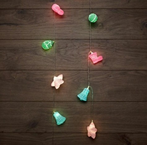 Гирлянда светодиодная Neon-Night Новый год 1,5 м прозрачный пвх, 10 LED теплый белый [303-081]