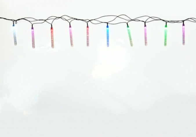 Гирлянда светодиодная Neon-Night Палочки с пузырь 20 палочек, цвет: мультиколор 2 м [303-037]