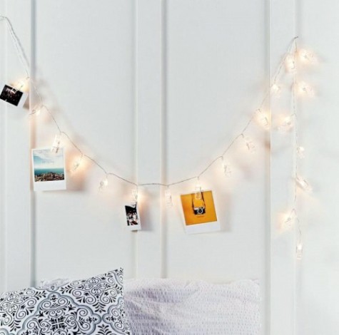 Гирлянда светодиодная Neon-Night Прищепки 1,5 м прозрачный пвх, 10 LED, теплый белый [304-005]