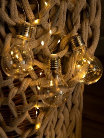 Гирлянда светодиодная Neon-Night Ретро-лампы 3 м, теплый белый [303-076]