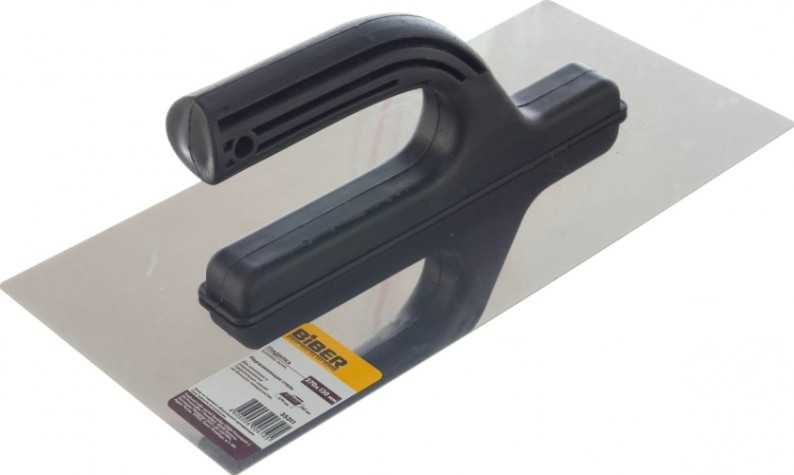 Гладилка Biber 35311 нержавеющая сталь 270х130мм [Тов-048208]