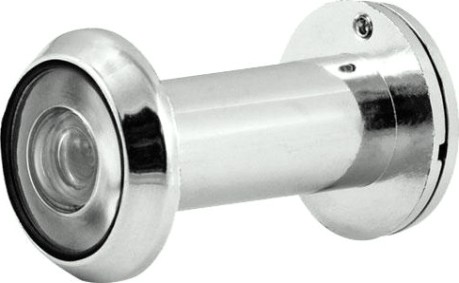 Глазок дверной НОРА-М №30П/16/200/40-70 со шторкой "Хром" [16736]