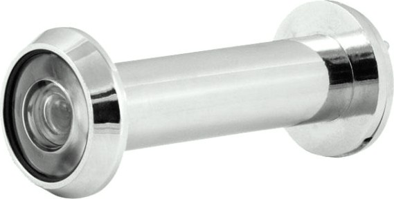 Глазок дверной НОРА-М №31П/16/200/65-100 со шторкой "Хром" [16737]