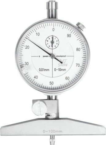 Глубиномер индикаторный SHAN ГИ 100 мм 0.01 [351304]