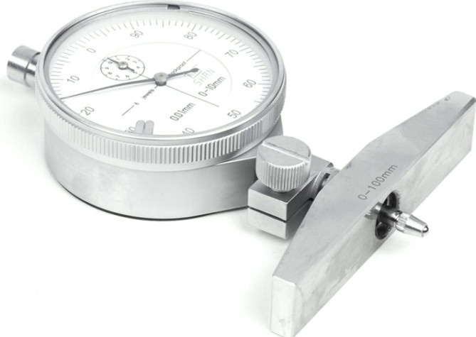 Глубиномер индикаторный SHAN ГИ 100 мм 0.01 [351304]