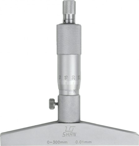 Глубиномер микрометрический SHAN ГМ 300 мм 0,01 [351302]