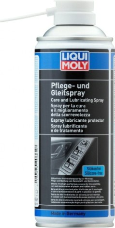 Глянцевый спрей для ухода за пластмассами LIQUI MOLY Pflege-und Gleispray 0,4 л 20665 [20665]