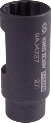 Головка для датчика температуры KING TONY 9AJ4227 1/2", 27 мм, двенадцатигранная