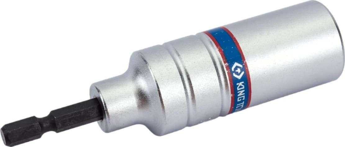 Головка для шуруповерта шестигранная 1/4" KING TONY 21 мм 110 мм [76C1121M]