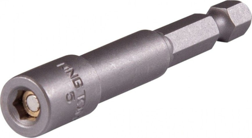 Головка для шуруповерта шестигранная 1/4" KING TONY 5 мм магнитная [7616505M]