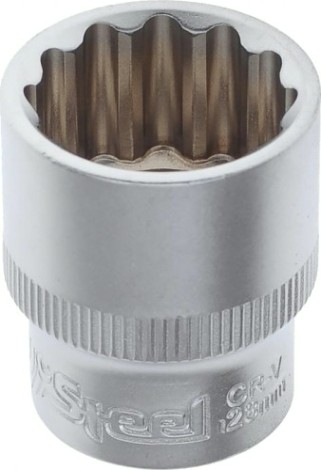 Головка двенадцатигранная с посадкой 1/2" AV Steel AV-521023 23 мм Головка двенадцатигранная с посадкой 1/2" AV Steel AV-521023 23 мм