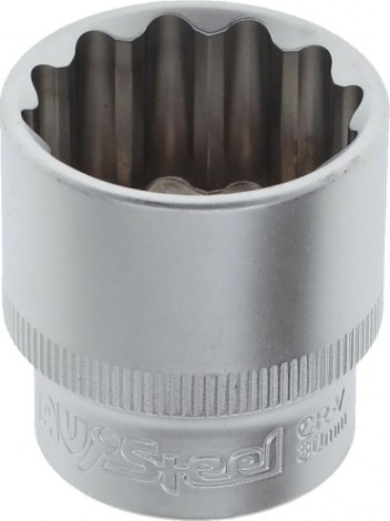 Головка двенадцатигранная с посадкой 1/2" AV Steel AV-521030 30 мм Головка двенадцатигранная с посадкой 1/2" AV Steel AV-521030 30 мм