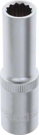 Головка двенадцатигранная с посадкой 1/2" AV Steel AV-521212 12 мм глубокая Головка двенадцатигранная с посадкой 1/2" AV Steel AV-521212 12 мм глубокая