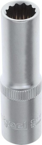 Головка двенадцатигранная с посадкой 1/2" AV Steel AV-521213 13 мм глубокая Головка двенадцатигранная с посадкой 1/2" AV Steel AV-521213 13 мм глубокая