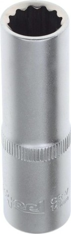 Головка двенадцатигранная с посадкой 1/2" AV Steel AV-521214 14 мм глубокая Головка двенадцатигранная с посадкой 1/2" AV Steel AV-521214 14 мм глубокая