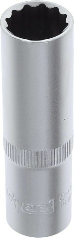 Головка двенадцатигранная с посадкой 1/2" AV Steel AV-521216 16 мм глубокая Головка двенадцатигранная с посадкой 1/2" AV Steel AV-521216 16 мм глубокая