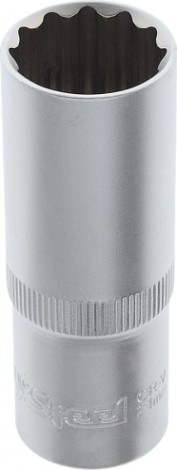 Головка двенадцатигранная с посадкой 1/2" AV Steel AV-521221 21 мм глубокая Головка двенадцатигранная с посадкой 1/2" AV Steel AV-521221 21 мм глубокая