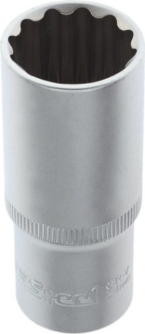 Головка двенадцатигранная с посадкой 1/2" AV Steel AV-521224 24 мм глубокая Головка двенадцатигранная с посадкой 1/2" AV Steel AV-521224 24 мм глубокая