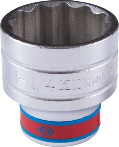 Головка двенадцатигранная с посадкой 1/2" KING TONY 433040S 1-1/4"