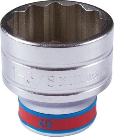 Головка двенадцатигранная с посадкой 1/2" KING TONY 433044S 1-3/8"