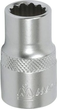 Головка двенадцатигранная с посадкой 1/2" МАСТАК 000-42009 09 мм
