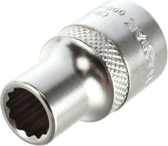 Головка двенадцатигранная с посадкой 1/2" МАСТАК 000-42010 торцевая стандартная 10 мм