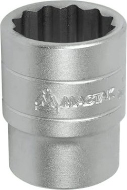 Головка двенадцатигранная с посадкой 1/2" МАСТАК 000-42018 торцевая стандартная 18 мм