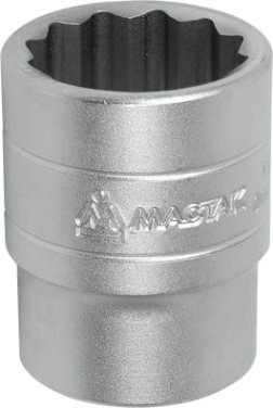 Головка двенадцатигранная с посадкой 1/2" МАСТАК 000-42027 27 мм