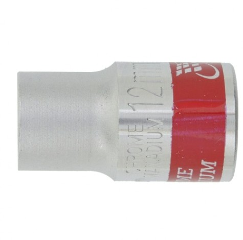 Головка двенадцатигранная с посадкой 1/2" MATRIX 13684 12 мм, CrV Головка двенадцатигранная с посадкой 1/2" MATRIX 13684 12 мм, CrV