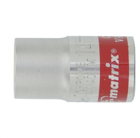 Головка двенадцатигранная с посадкой 1/2" MATRIX 13688 14 мм, CrV Головка двенадцатигранная с посадкой 1/2" MATRIX 13688 14 мм, CrV