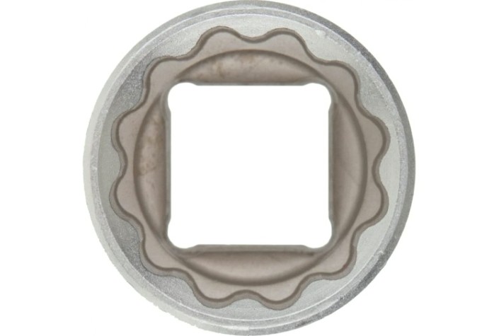 Головка двенадцатигранная с посадкой 1/2" MATRIX 13691 19 мм, CrV