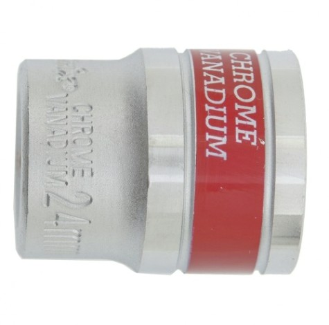 Головка двенадцатигранная с посадкой 1/2" MATRIX 13693 24 мм, CrV Головка двенадцатигранная с посадкой 1/2" MATRIX 13693 24 мм, CrV