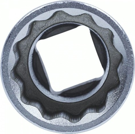 Головка двенадцатигранная с посадкой 3/4" KING TONY 12-гранная 3/4", 32 мм глубокая [623032M]