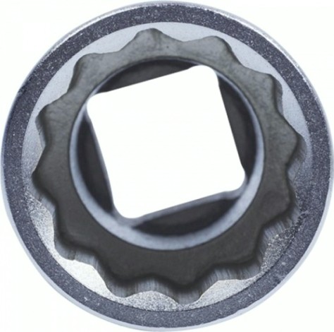 Головка двенадцатигранная с посадкой 3/4" KING TONY 12-гранная 3/4", 33 мм глубокая [623033M]