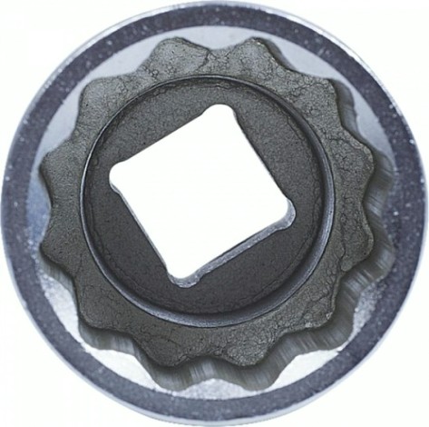 Головка двенадцатигранная с посадкой 3/4" KING TONY 12-гранная 3/4", 41 мм глубокая [623041M]